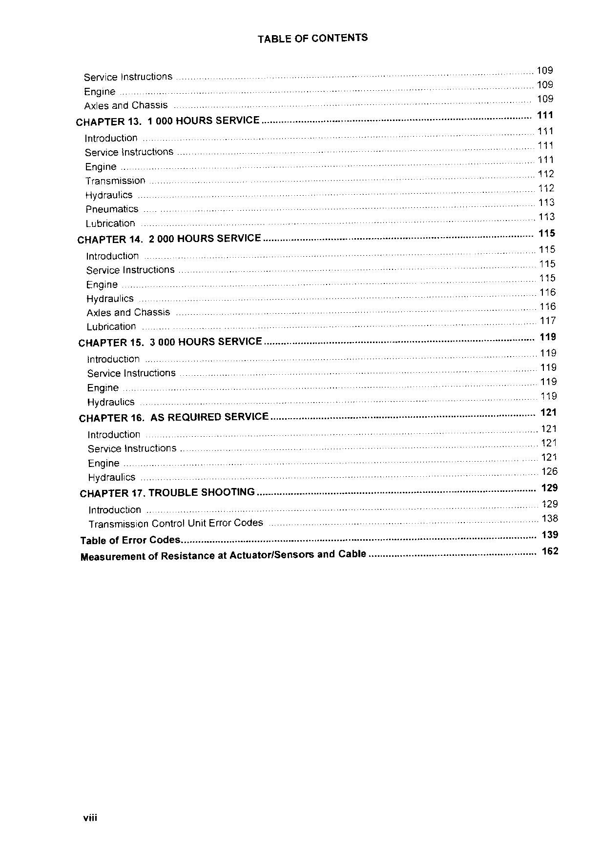 HITACHI AH300 DUMP TRUCK MAINTENANCE OPERATORS MANUAL