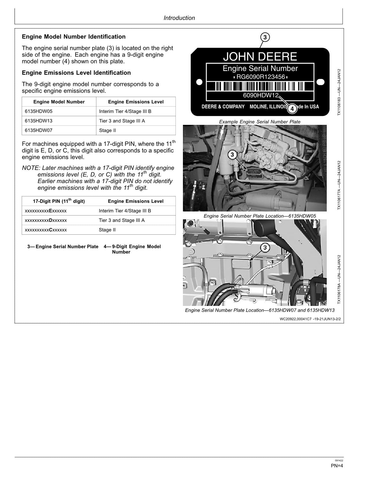 MANUEL D'UTILISATION DU CAMION À BENNE BASCULANTE JOHN DEERE 370E 410E 460E #4