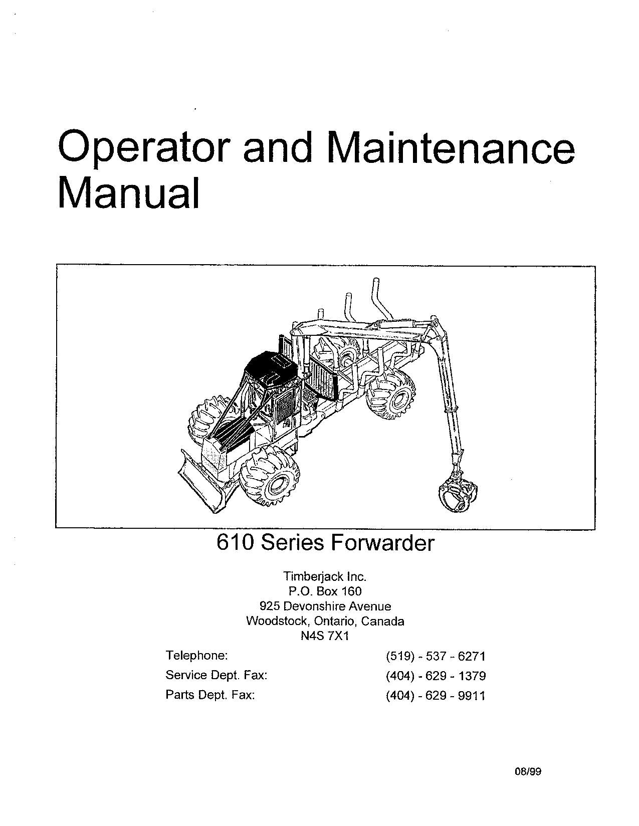 MANUEL D'UTILISATION DU TRANSPORTEUR JOHN DEERE 610 #3