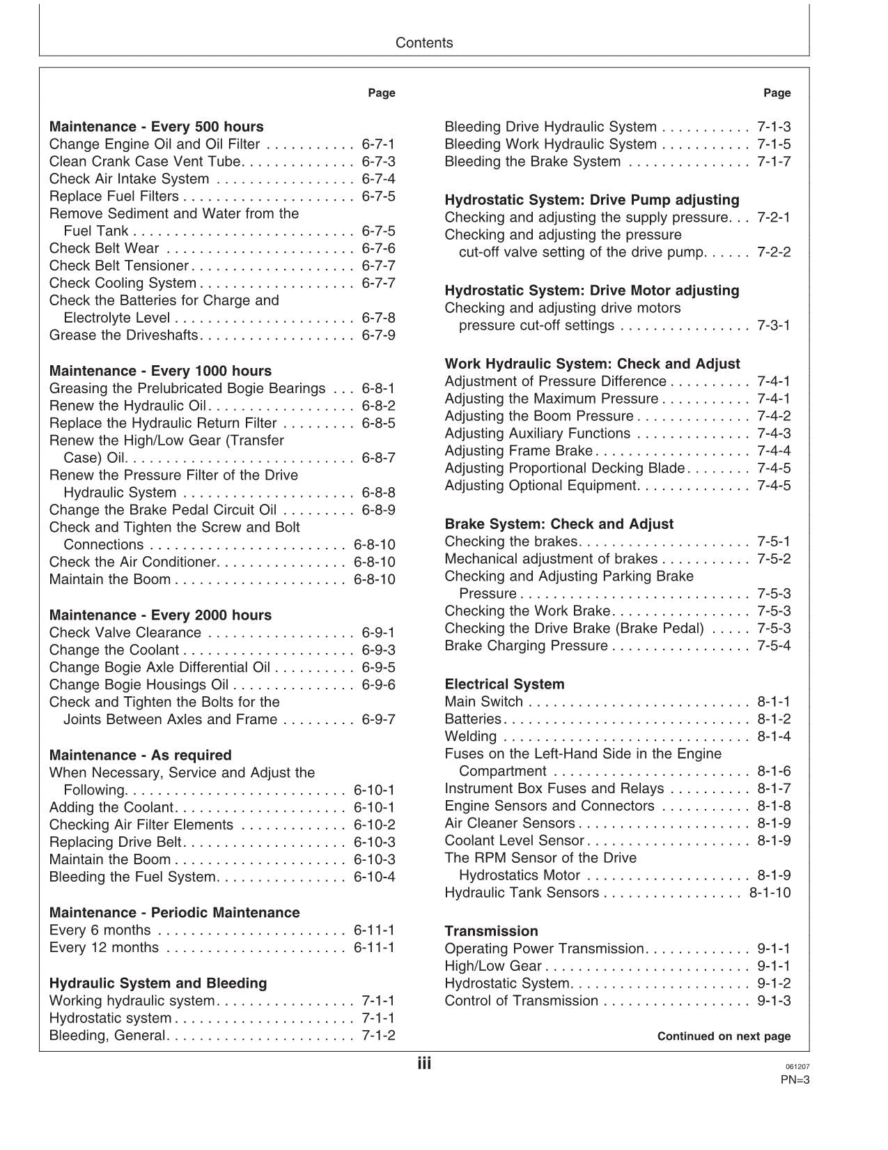 JOHN DEERE 810D FORWARDER OPERATORS MANUAL #1