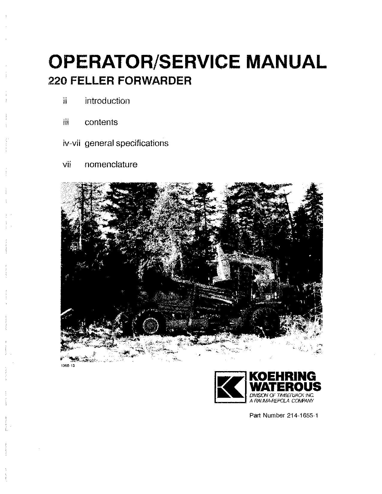 MANUEL D'UTILISATION DU TRANSPORTEUR JOHN DEERE 220