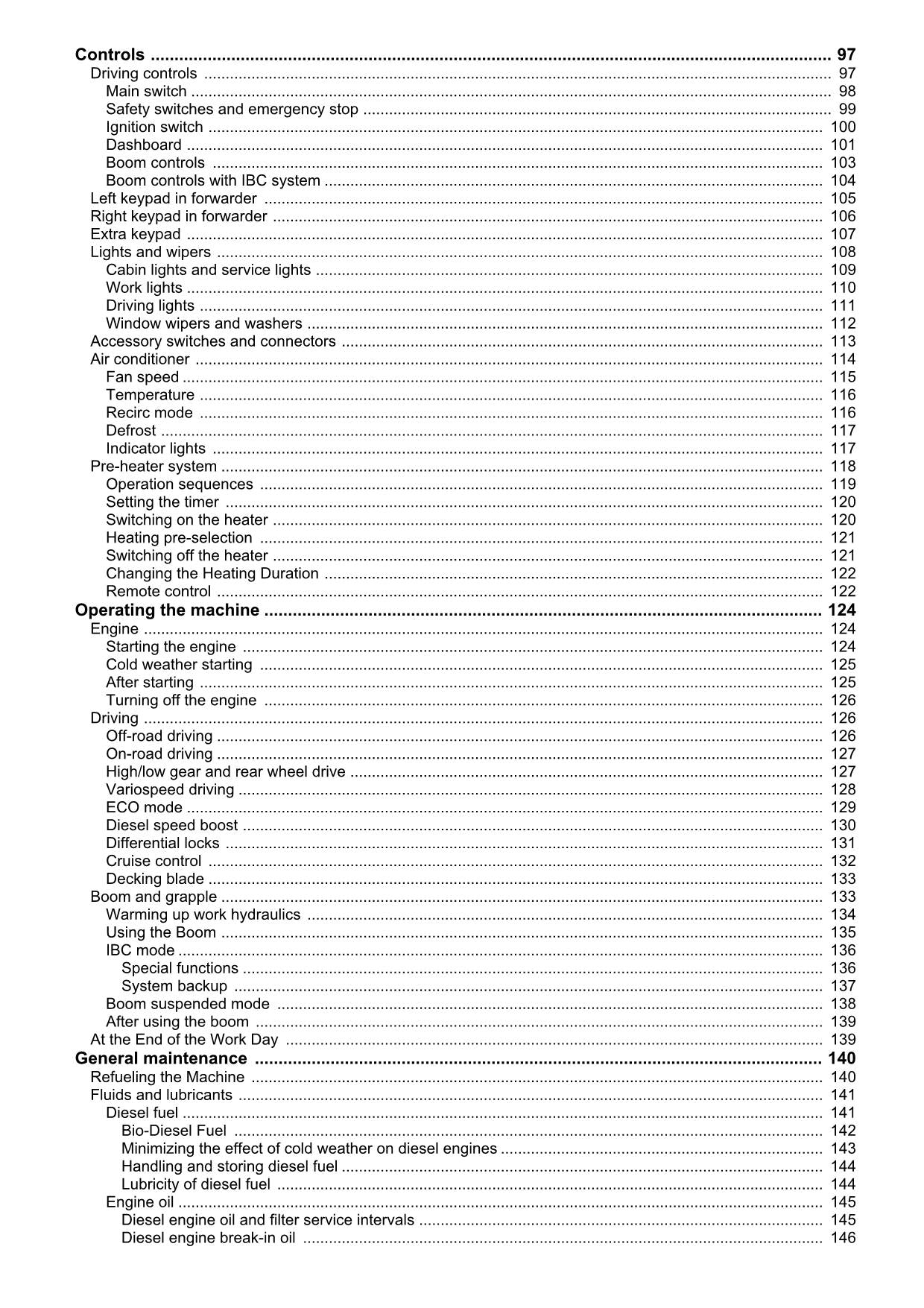 JOHN DEERE 1110E T3 FFC FORWARDER OPERATORS MANUAL