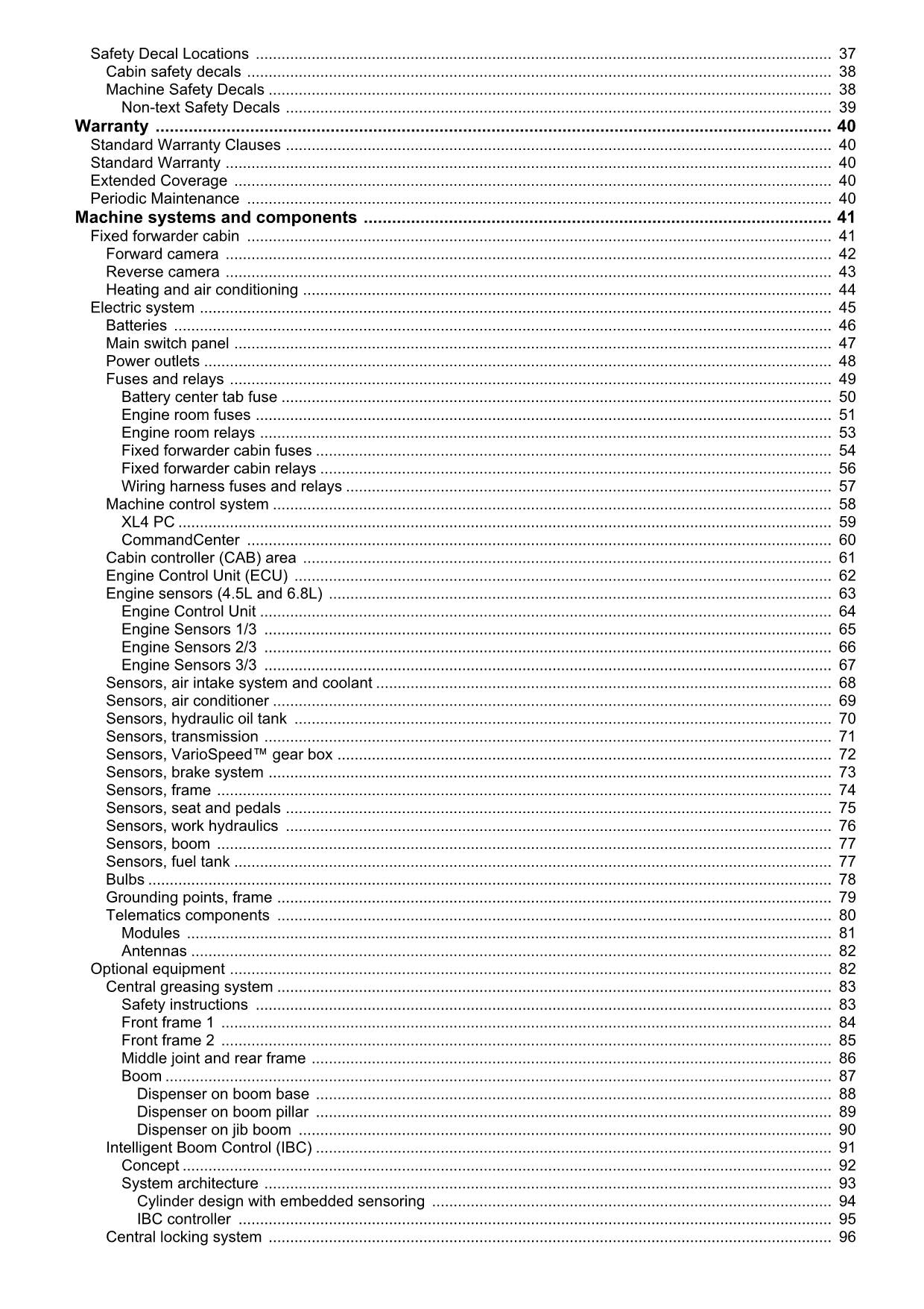 JOHN DEERE 1110E T3 FFC FORWARDER OPERATORS MANUAL