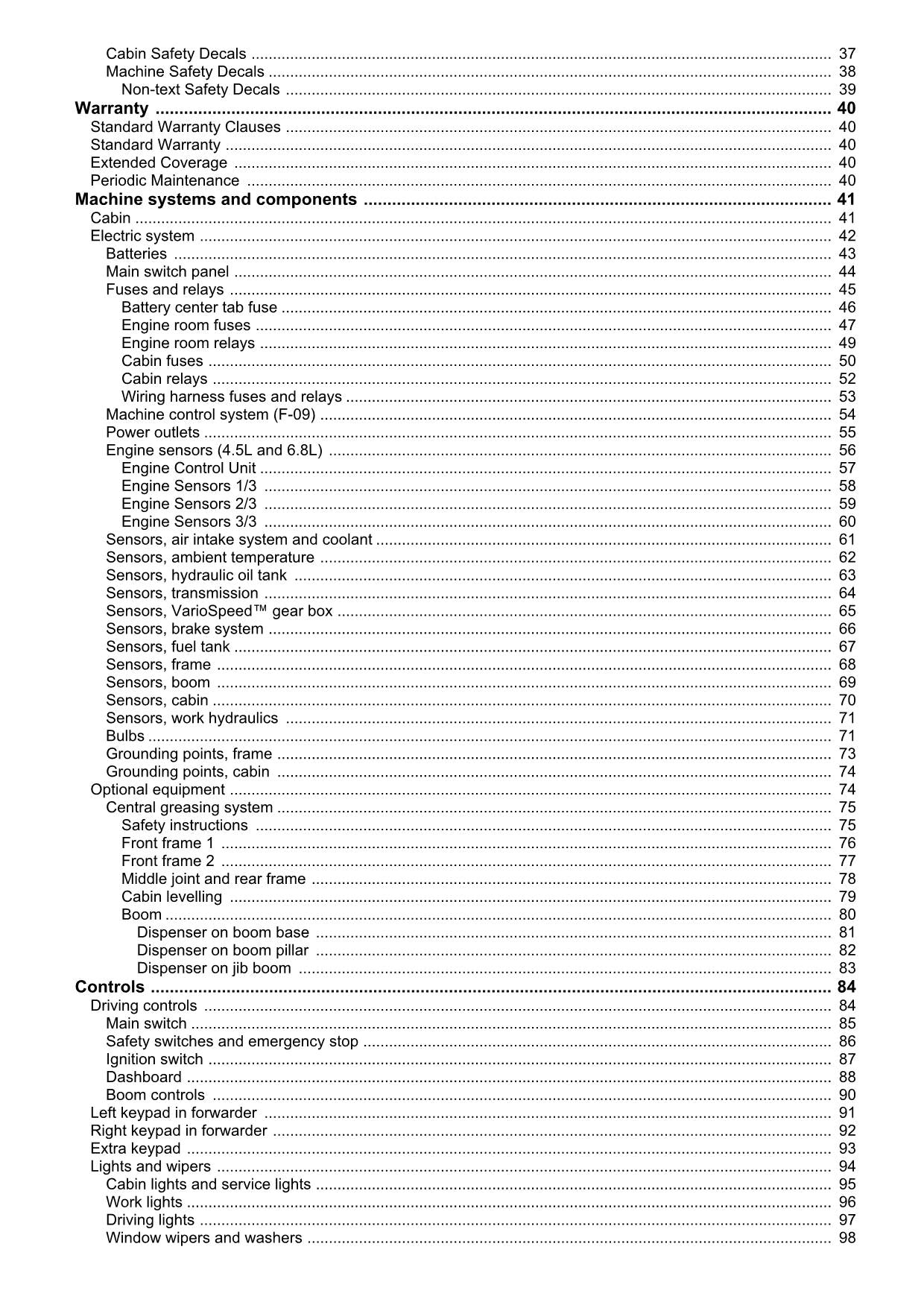 JOHN DEERE 1010E T3 FORWARDER OPERATORS MANUAL #2