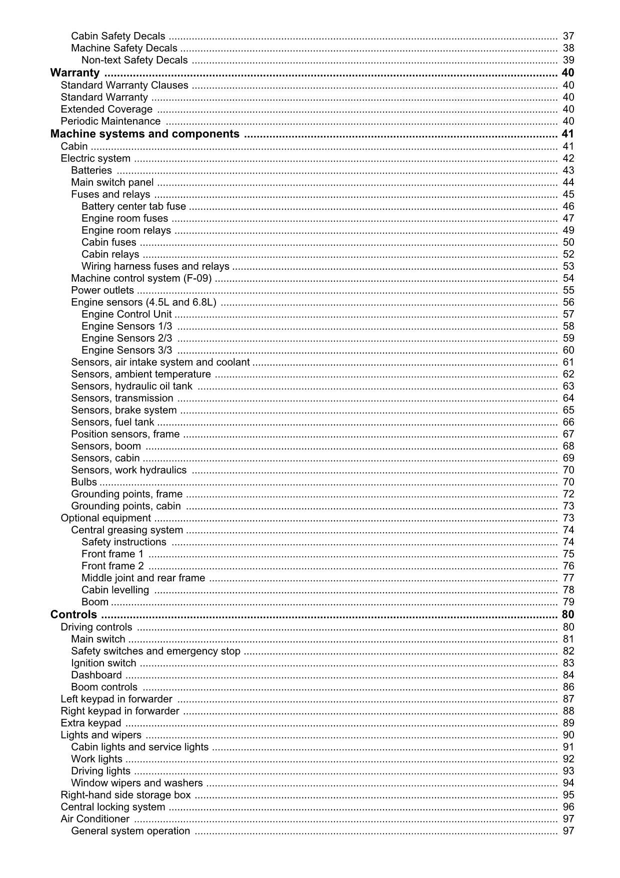 JOHN DEERE 810E T3 FORWARDER OPERATORS MANUAL #2