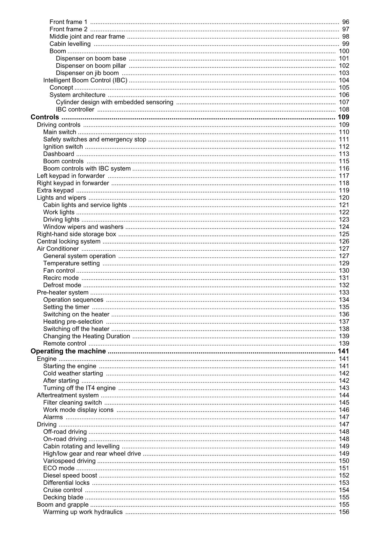 JOHN DEERE 1110E IT4 1210E IT4 1510E IT4 FORWARDER OPERATORS MANUAL