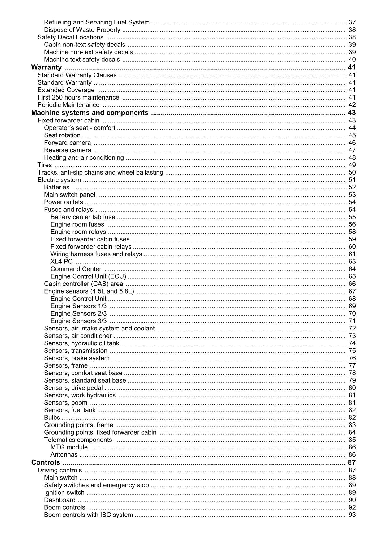 JOHN DEERE 1010E T3 FFC FORWARDER OPERATORS MANUAL