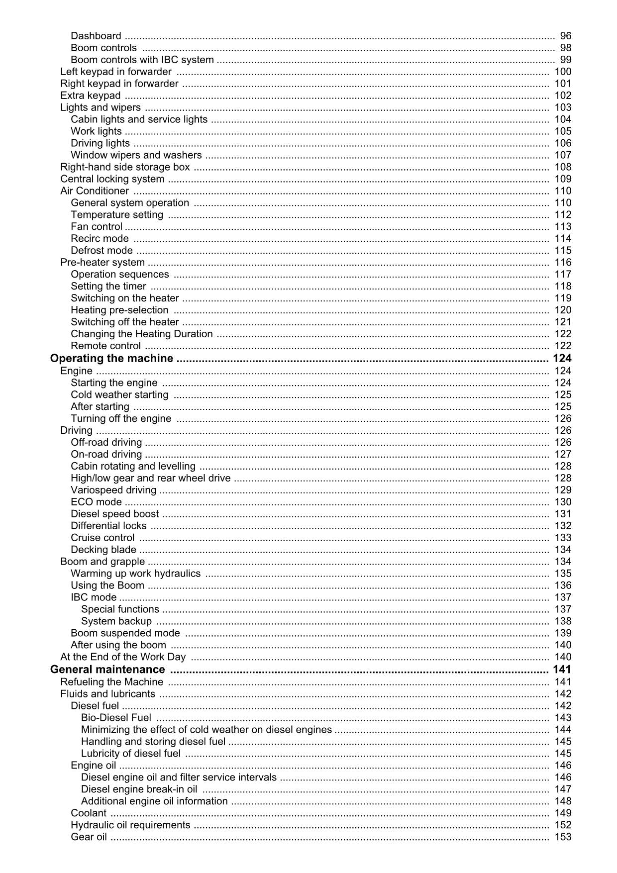 JOHN DEERE 1510E IT4 T3 FORWARDER-BETRIEBSHANDBUCH NR. 2