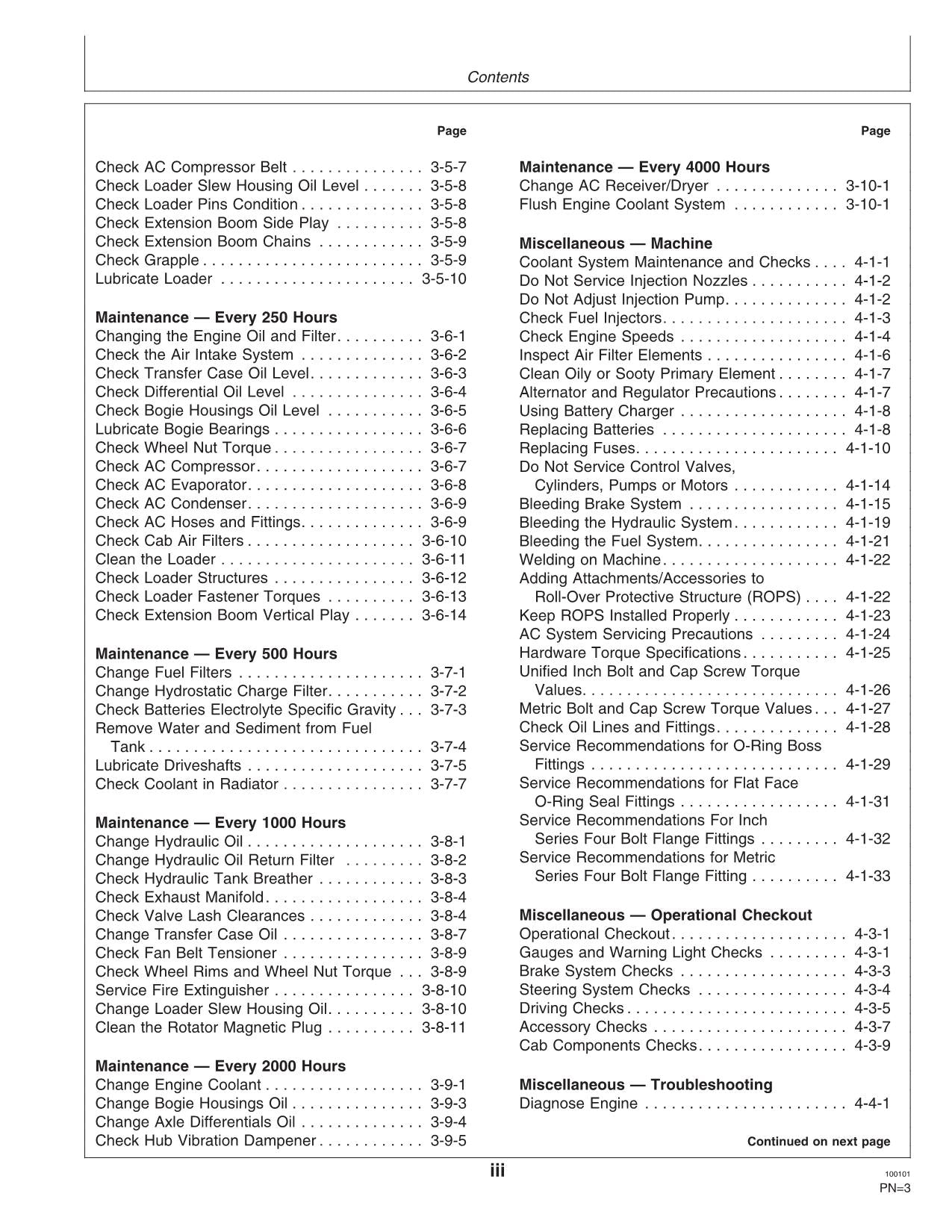 JOHN DEERE 1158 FORWARDER OPERATORS MANUAL