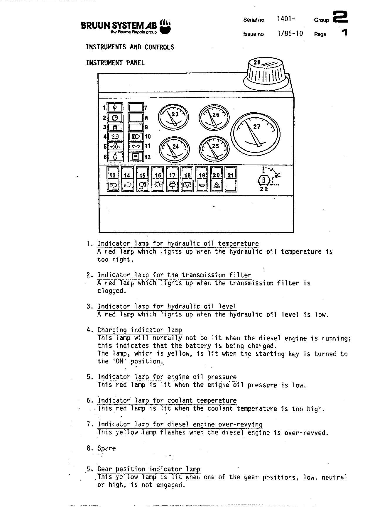 JOHN DEERE 678 FMG FORWARDER OPERATORS MANUAL