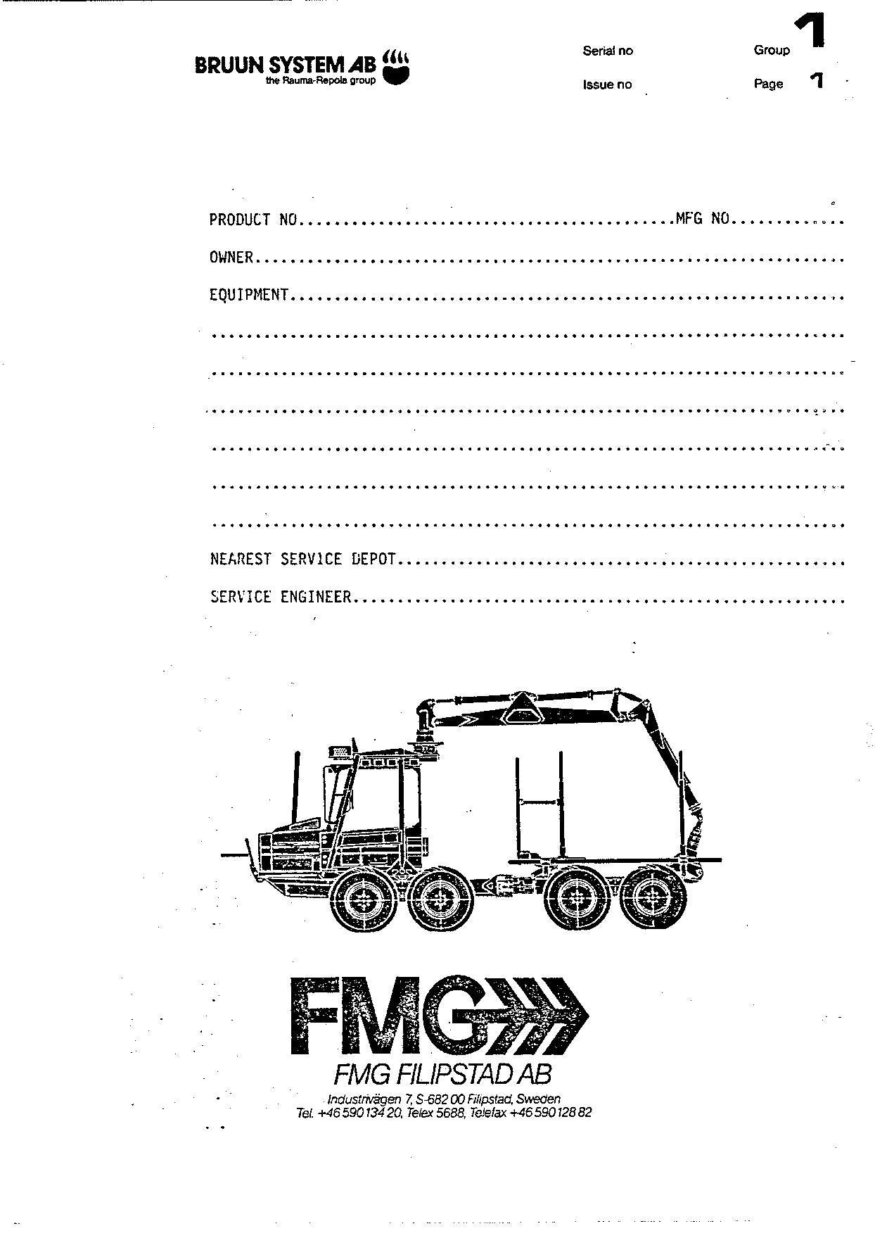 JOHN DEERE 678 FMG FORWARDER OPERATORS MANUAL