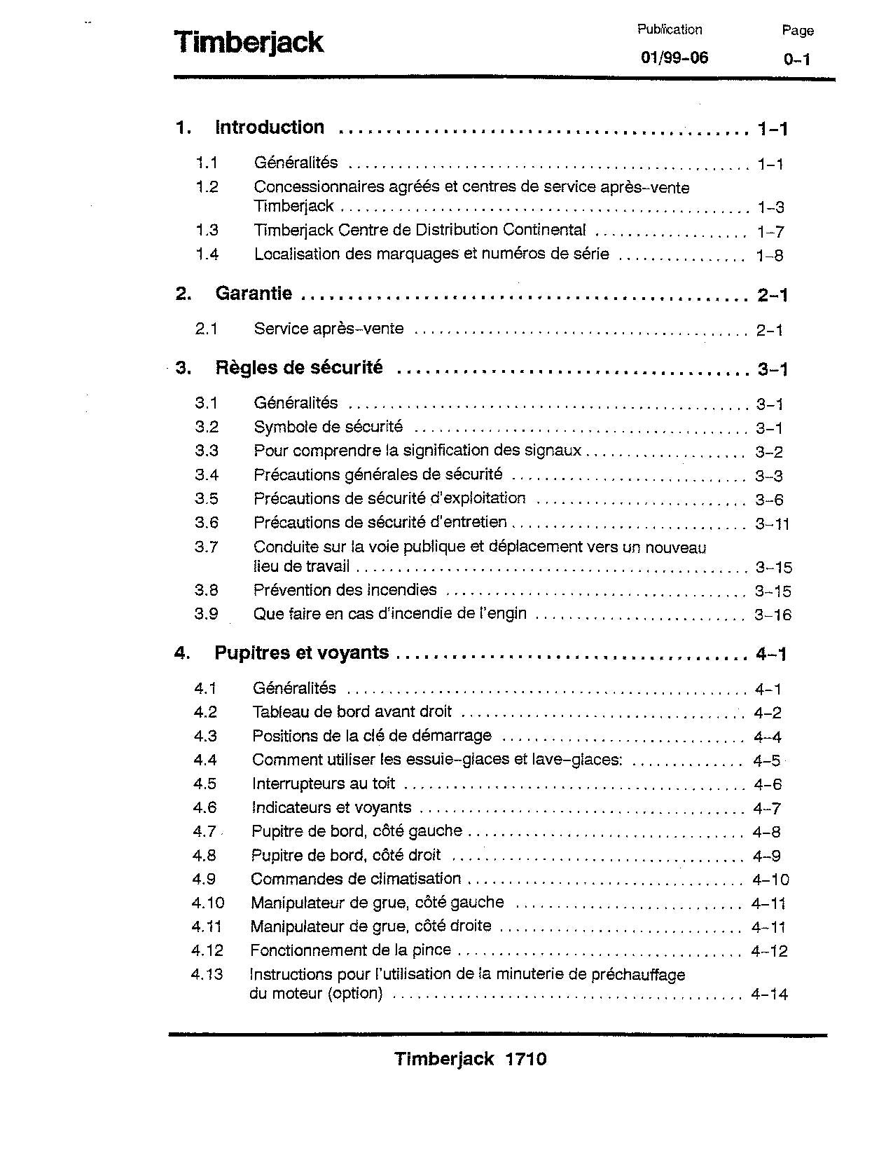 JOHN DEERE 1710 FORWARDER OPERATORS MANUAL #2