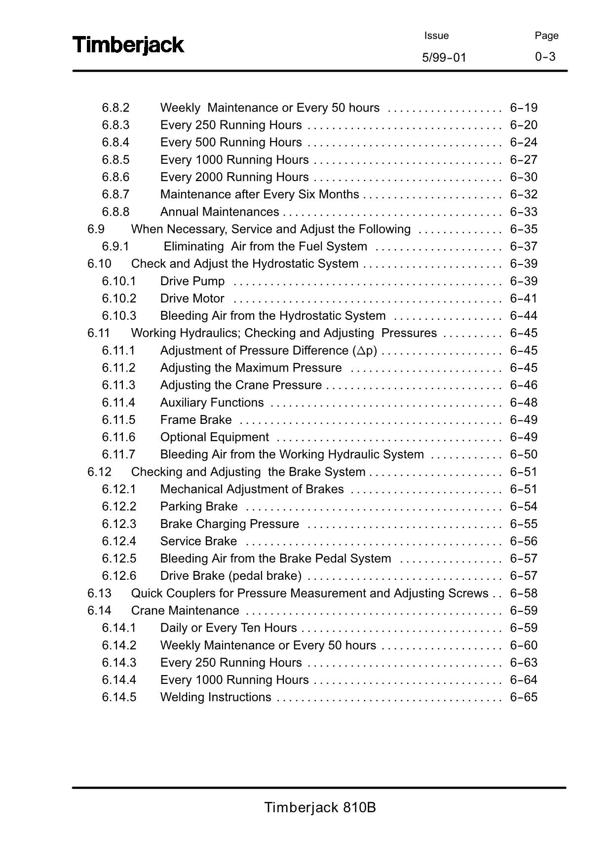 JOHN DEERE 810B FORWARDER OPERATORS MANUAL 17DA0957-