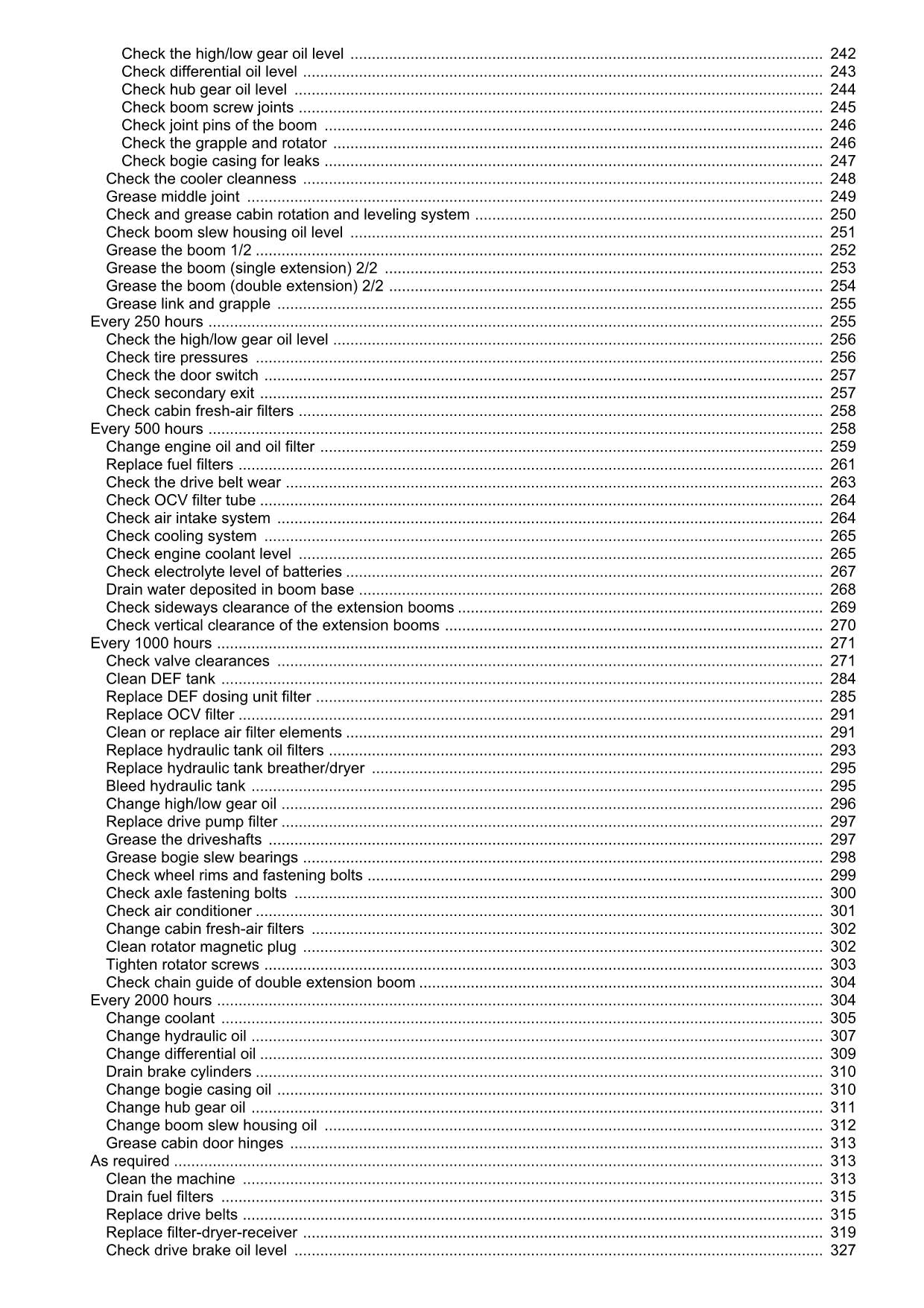 JOHN DEERE 910G 1010G FORWARDER OPERATORS MANUAL #2