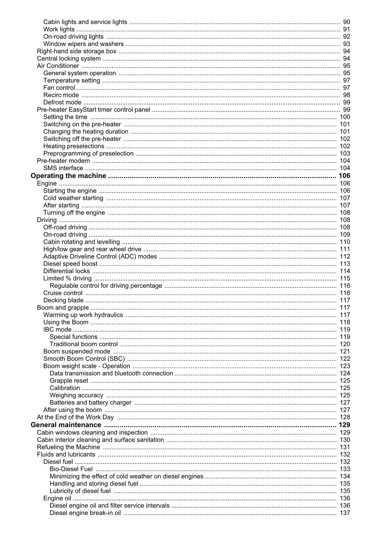 JOHN DEERE 1210G T2 RL 1510G T2 RL FORWARDER OPERATORS MANUAL