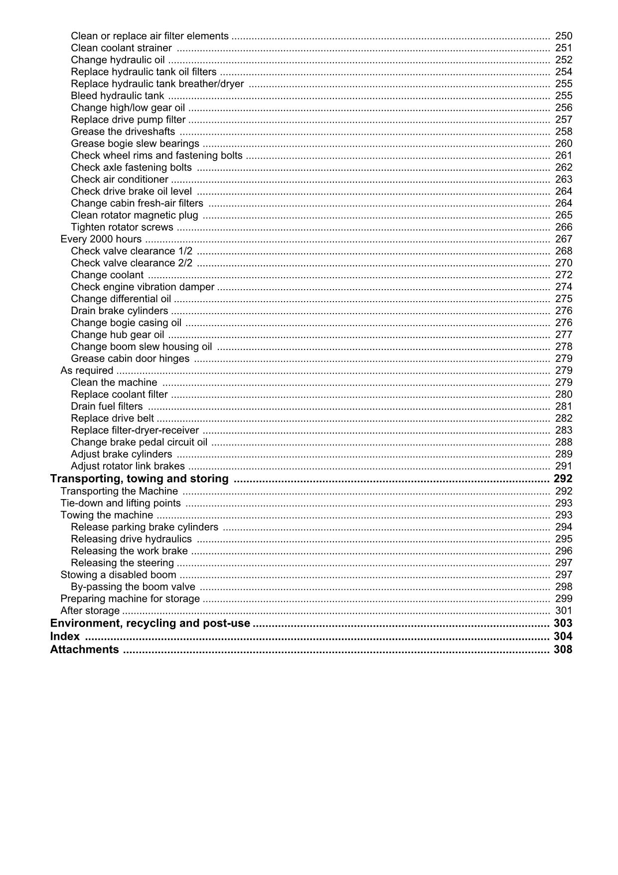 JOHN DEERE 1910E FORWARDER OPERATORS MANUAL #2