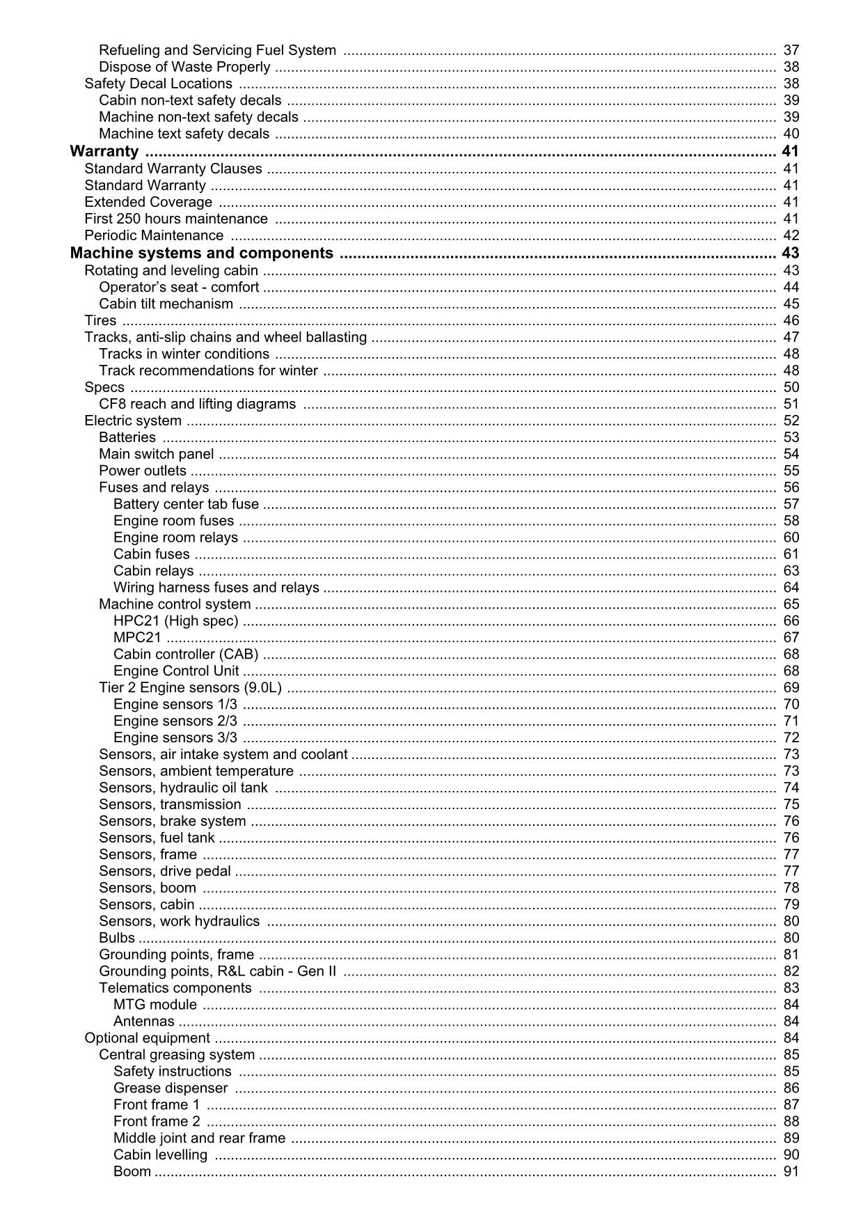 JOHN DEERE 1910E T2 FORWARDER OPERATORS MANUAL #3