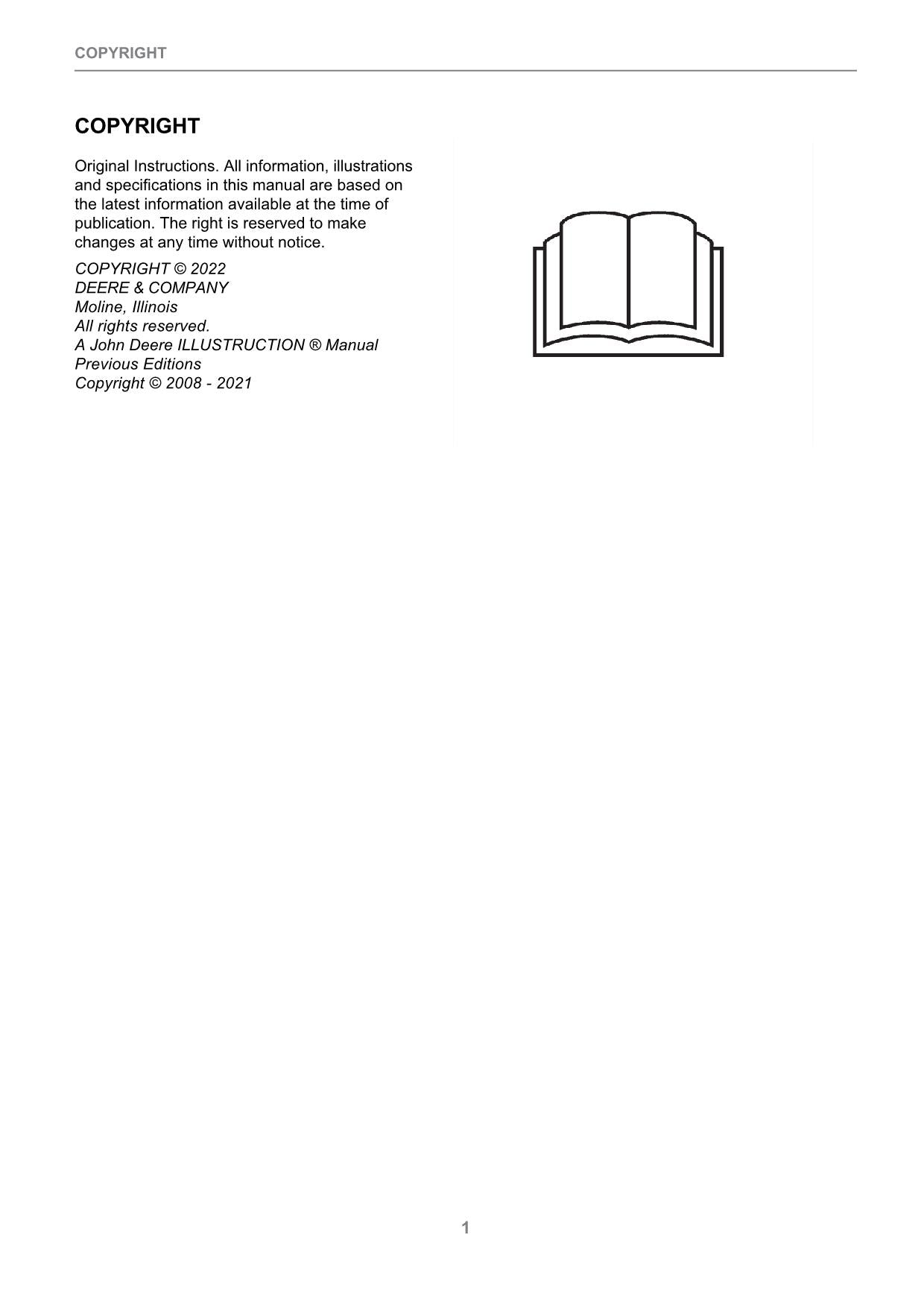 JOHN DEERE TIMBERMATIC F-09 1010E 1110E 1210E 1510E FORWARDER OPERATORS MANUAL