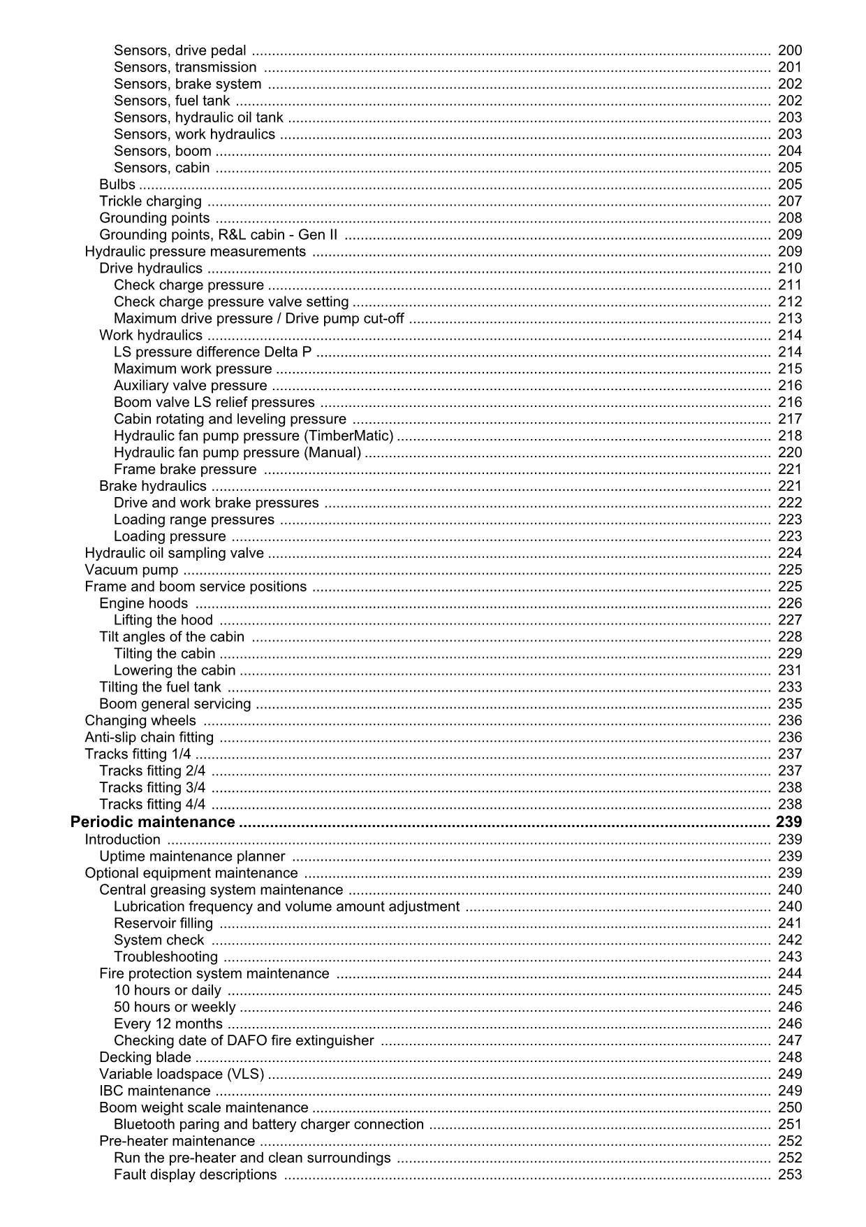 JOHN DEERE 1910G FORWARDER-BETRIEBSHANDBUCH NR. 6