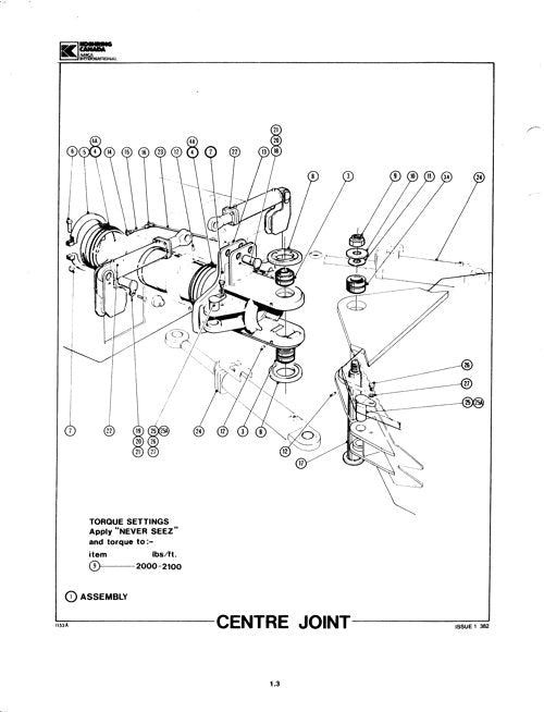 JOHN DEERE K440 FORWARDER-ERSATZTEILKATALOGHANDBUCH