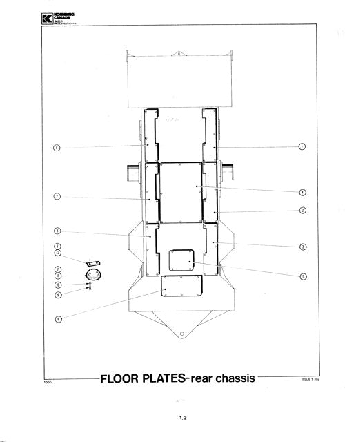 JOHN DEERE K440 FORWARDER-ERSATZTEILKATALOGHANDBUCH