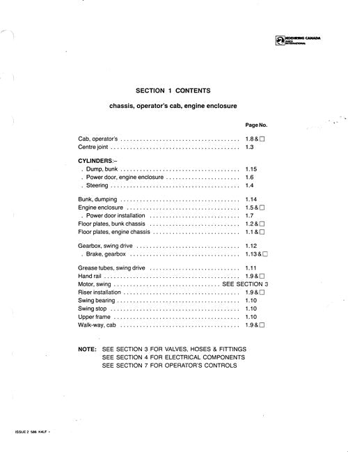 JOHN DEERE K4LF Loaders Parts Catalogs