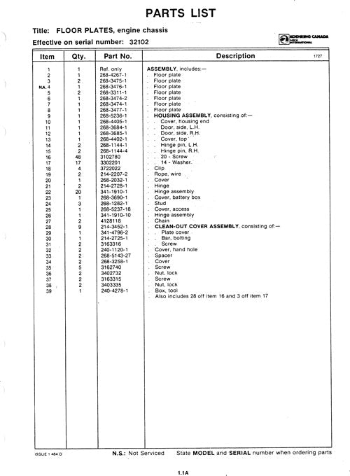 JOHN DEERE K4LF Loaders Parts Catalogs