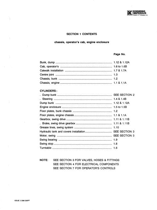 MANUEL DU CATALOGUE DES PIÈCES DU TRANSPORTEUR JOHN DEERE 330