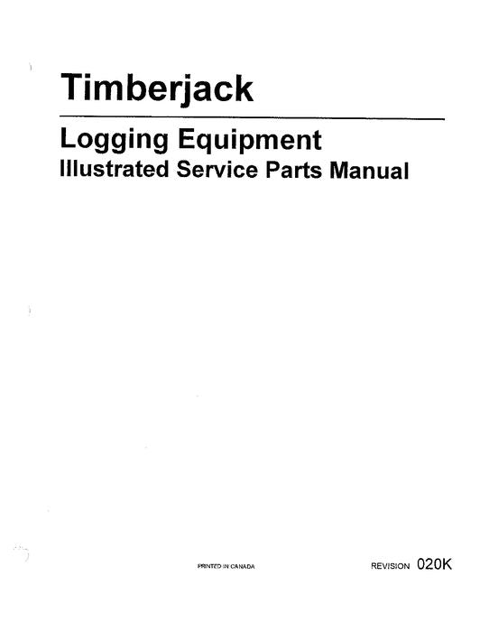 JOHN DEERE 610 FORWARDER PARTS CATALOG MANUAL WCF435213