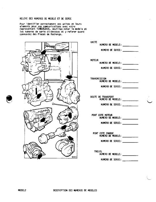 MANUEL DU CATALOGUE DES PIÈCES DU TRANSPORTEUR JOHN DEERE 230 793021 - 798001