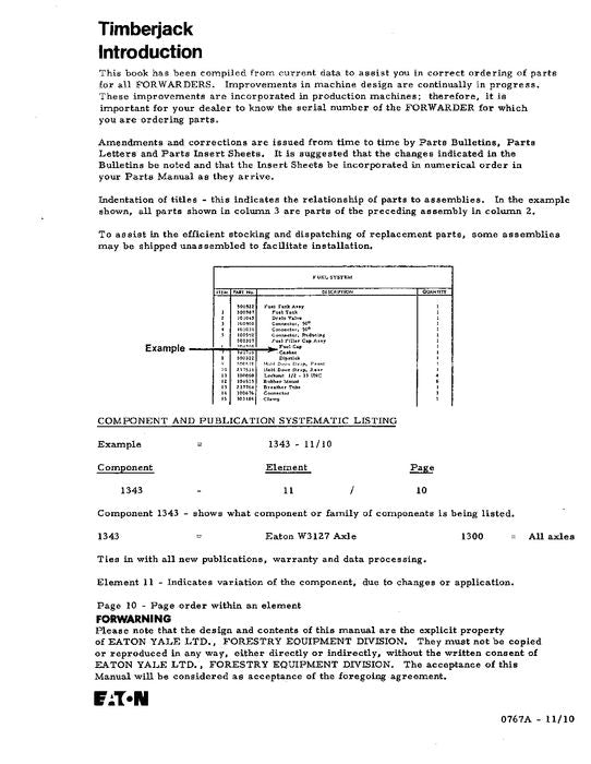 JOHN DEERE 230 FORWARDER ERSATZTEILKATALOGHANDBUCH 787117-788857