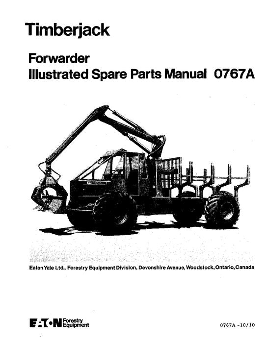 JOHN DEERE 230 FORWARDER PARTS CATALOG MANUAL 787117-788857