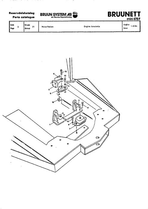 JOHN DEERE 678 FMG FORWARDER PARTS CATALOG MANUAL