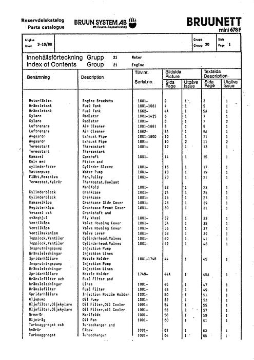 JOHN DEERE 678 FMG FORWARDER PARTS CATALOG MANUAL