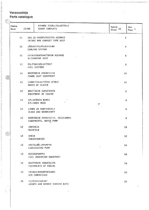 JOHN DEERE 910 FORWARDER PARTS CATALOG MANUAL ALL 910 MODELS