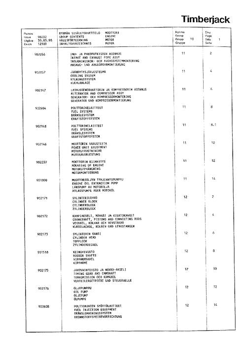 MANUEL DU CATALOGUE DES PIÈCES DU TRANSPORTEUR JOHN DEERE 1210B