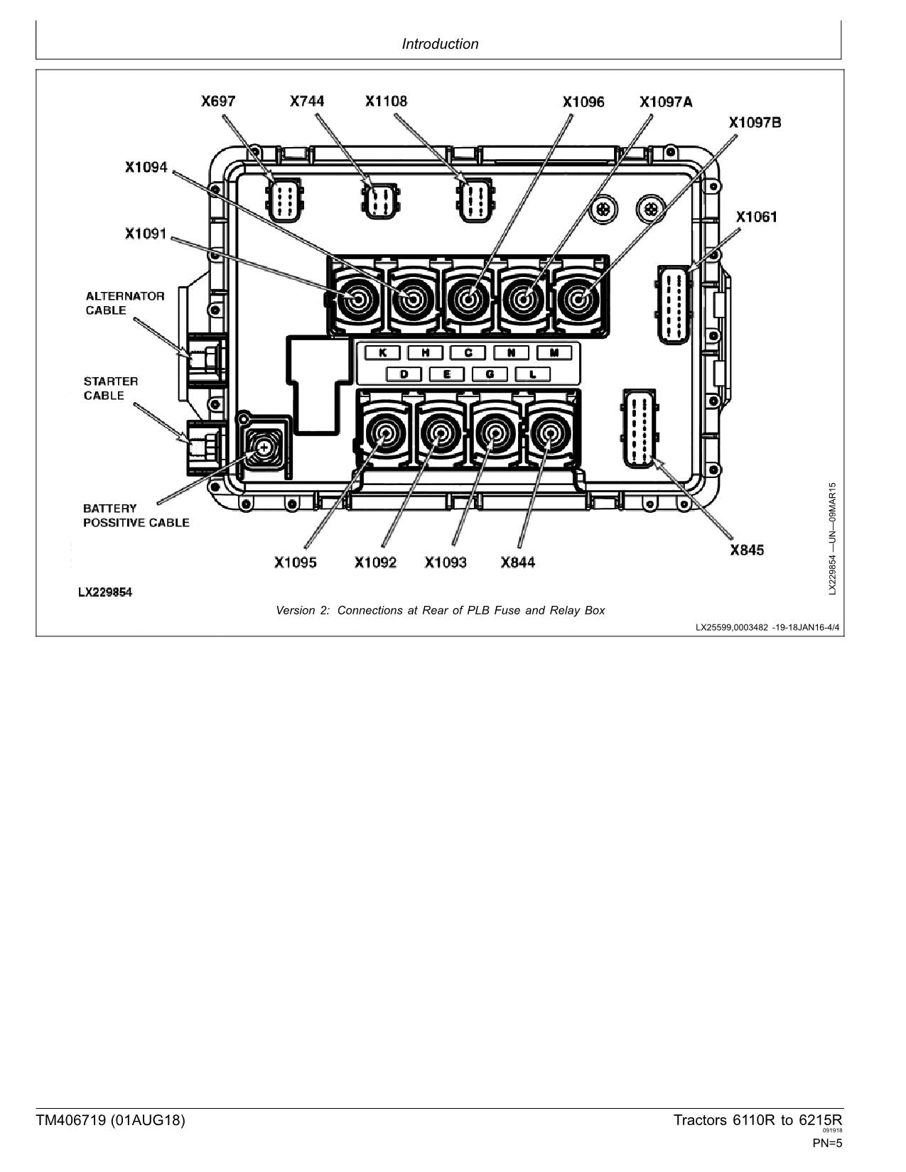 JOHN DEERE 6135R 6145R 6155R TRACTOR OPERATION TEST MANUAL MY15-17