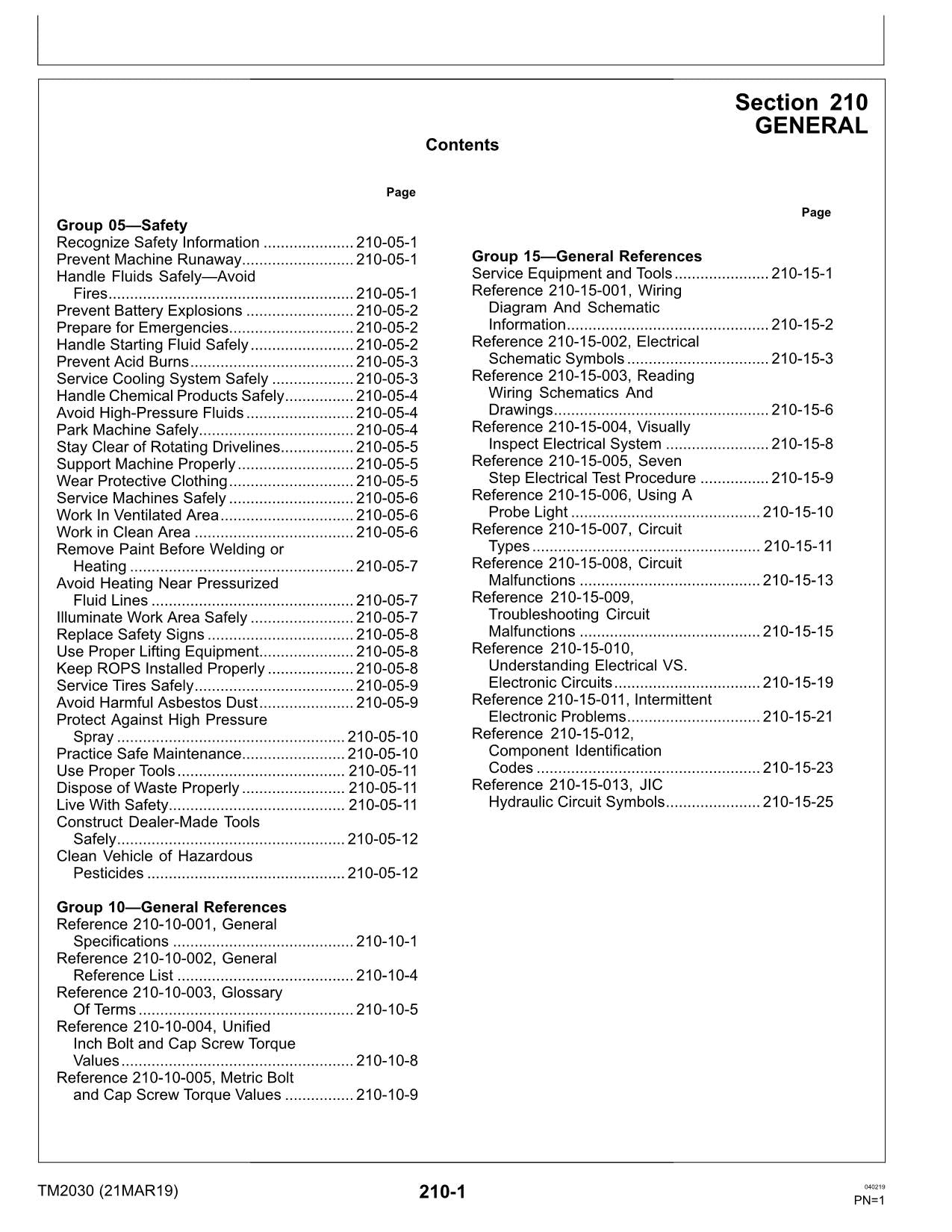 JOHN DEERE 7610 7710 7810 TRAKTOR-BETRIEBSTESTHANDBUCH