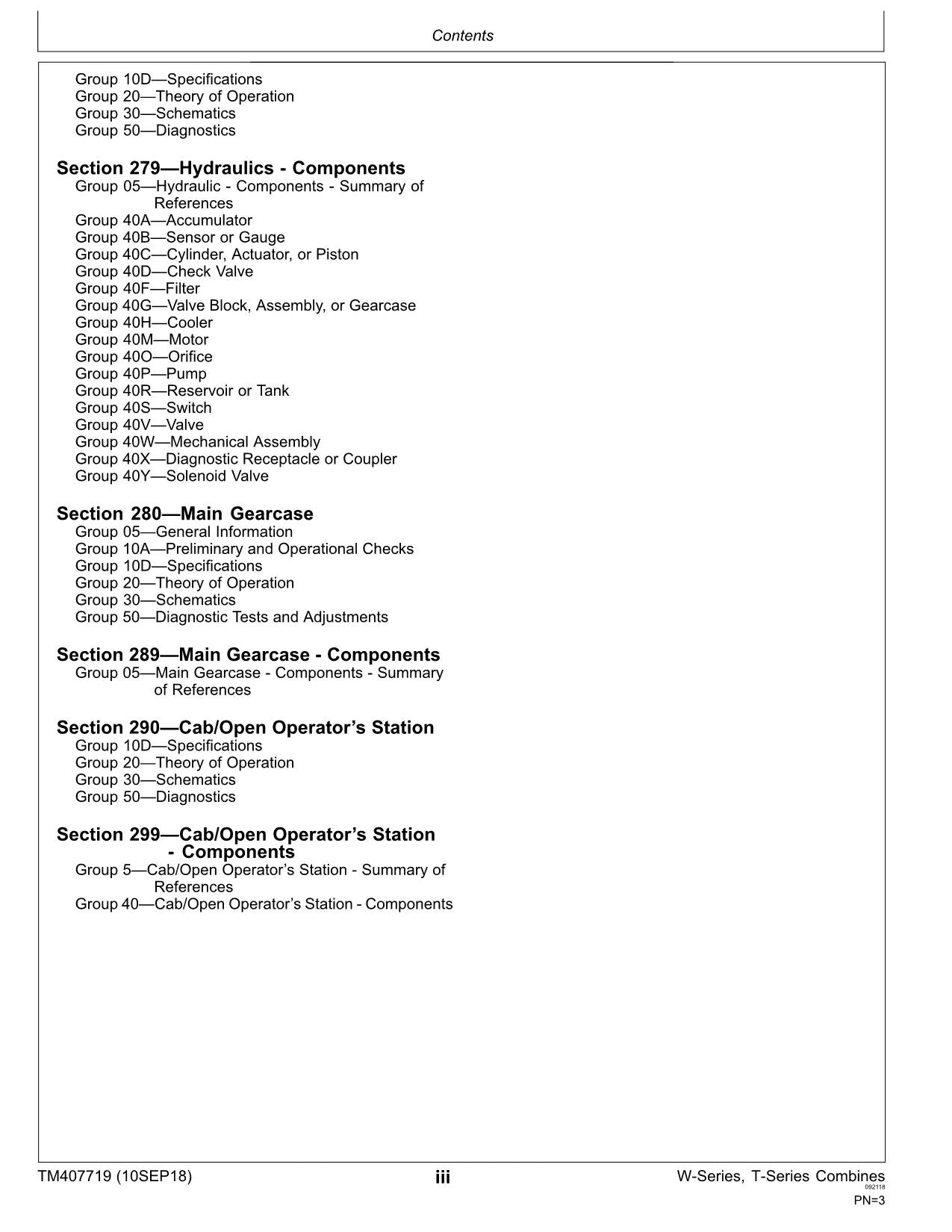 JOHN DEERE W540 W550 W650 W660 MÄHDRESCHER DIAGNOSEHANDBUCH TM407719