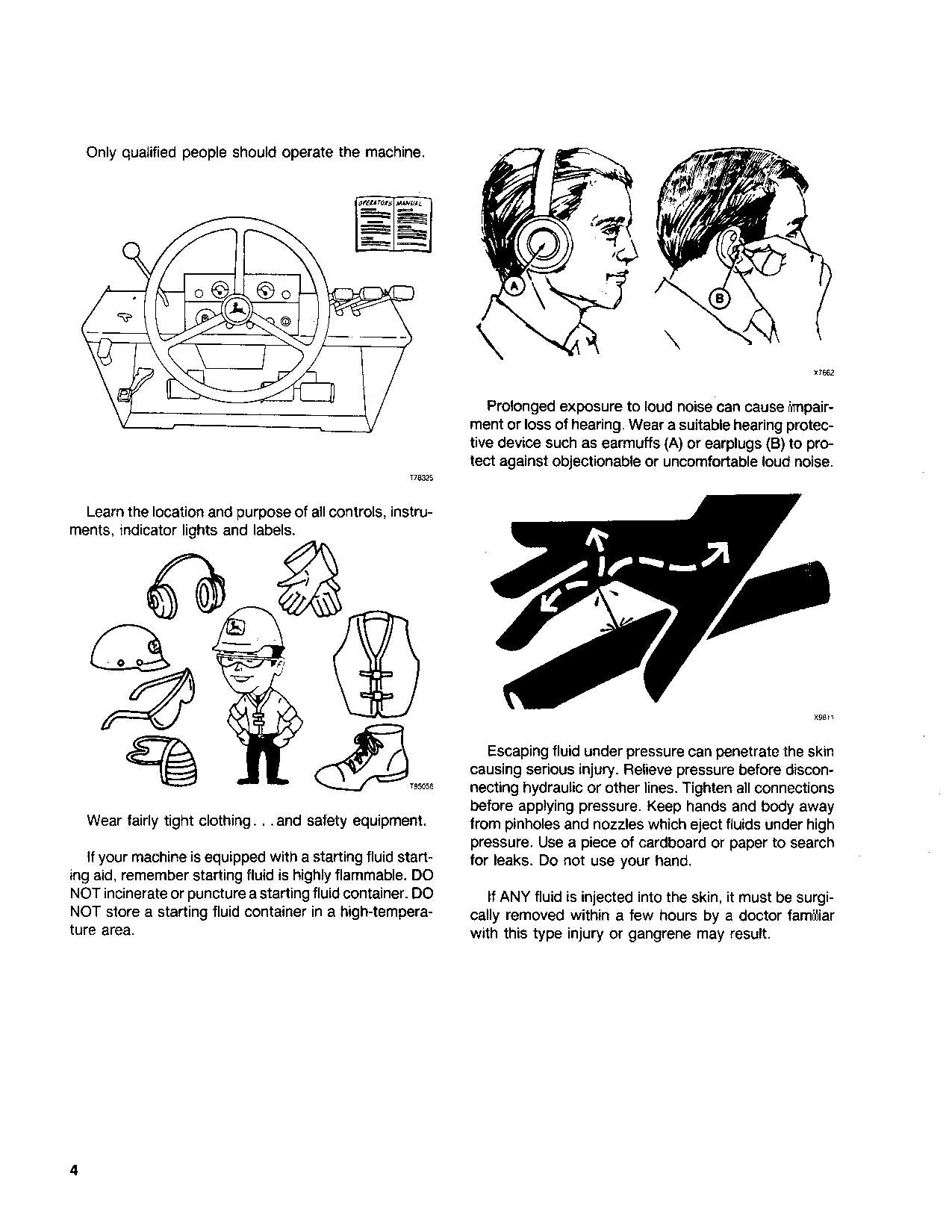 JOHN DEERE 480C FORKLIFT OPERATORS MANUAL