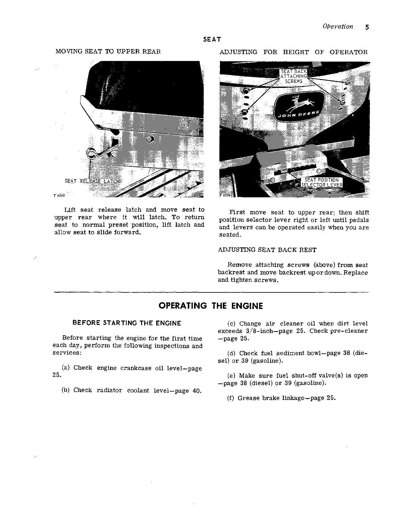 JOHN DEERE 2010 FORKLIFT OPERATORS MANUAL