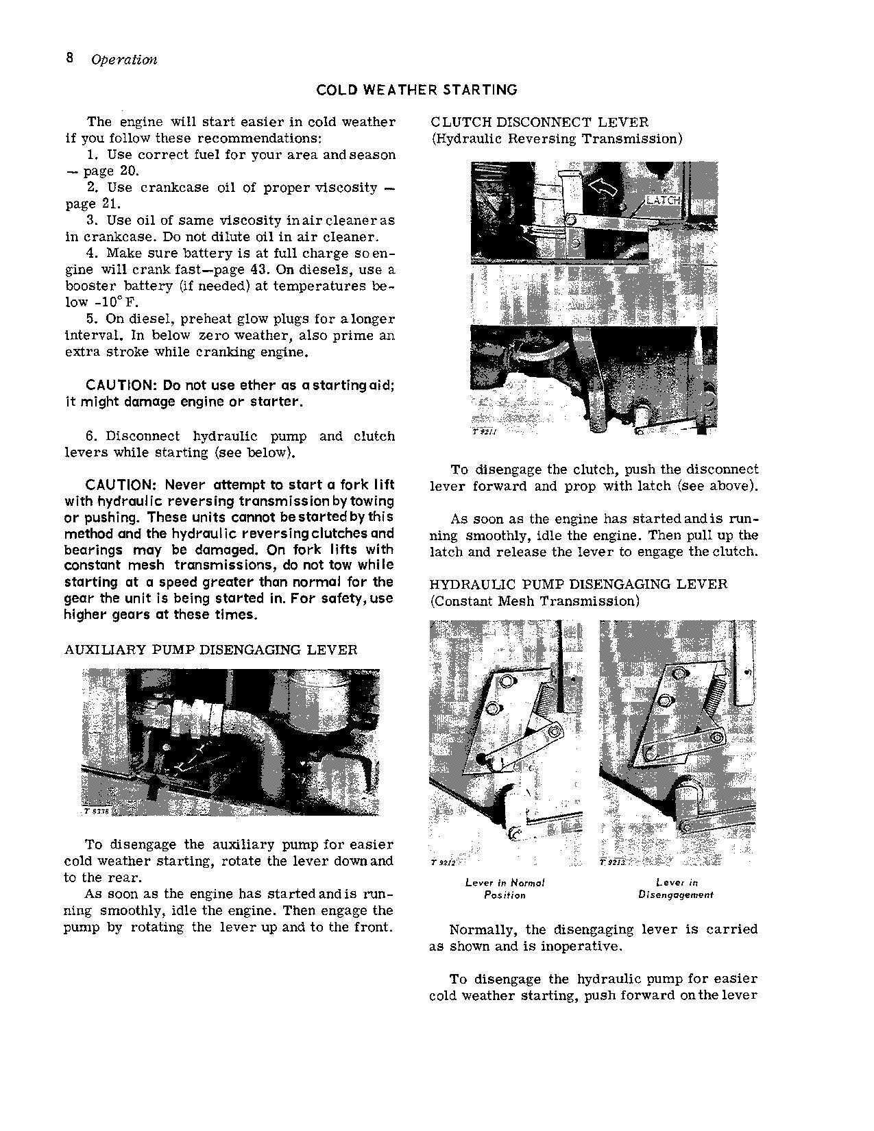 JOHN DEERE 2010 FORKLIFT OPERATORS MANUAL