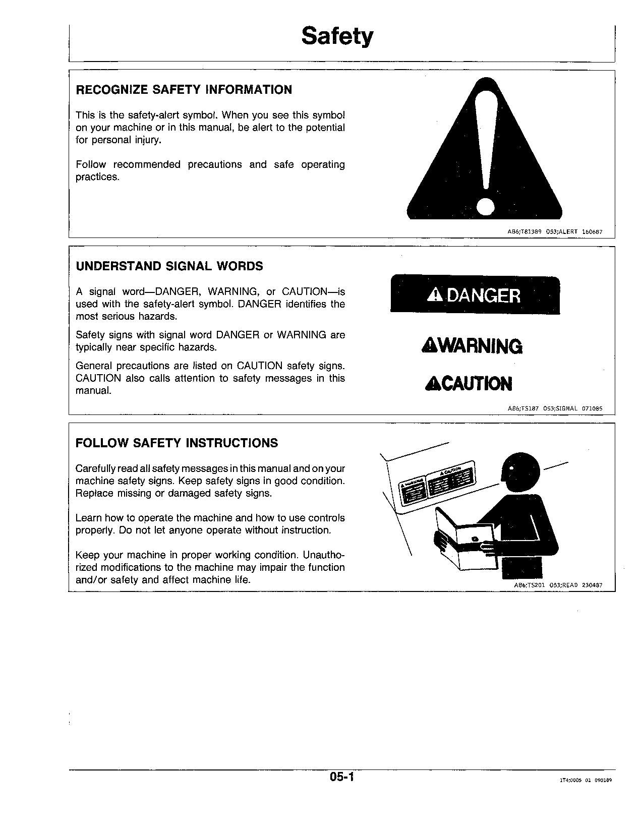 JOHN DEERE 670B 672B MOTOR GRADER OPERATORS MANUAL #1