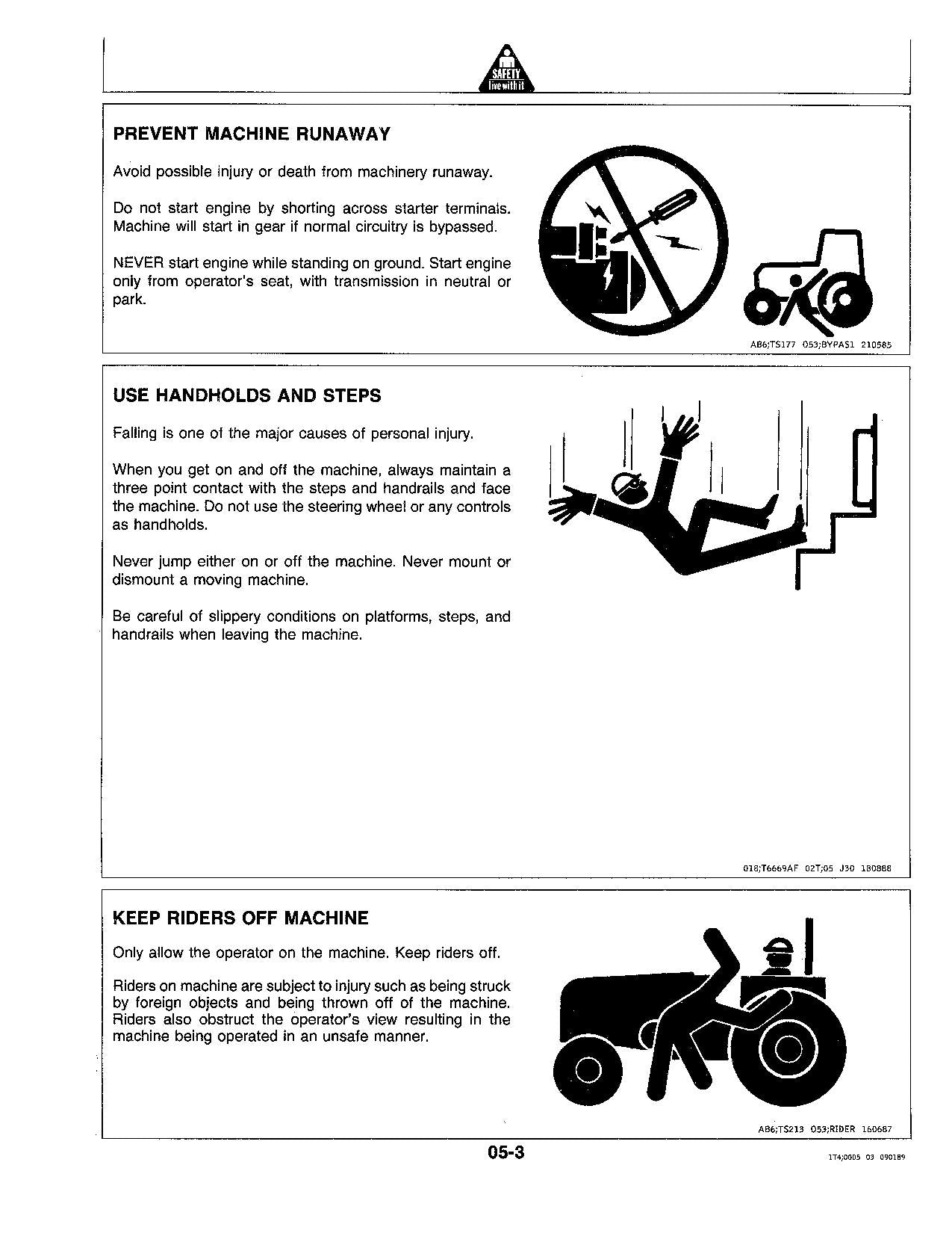 MANUEL D'UTILISATION DE LA NIVELEUSE AUTOMOBILE JOHN DEERE 670B 672B #1