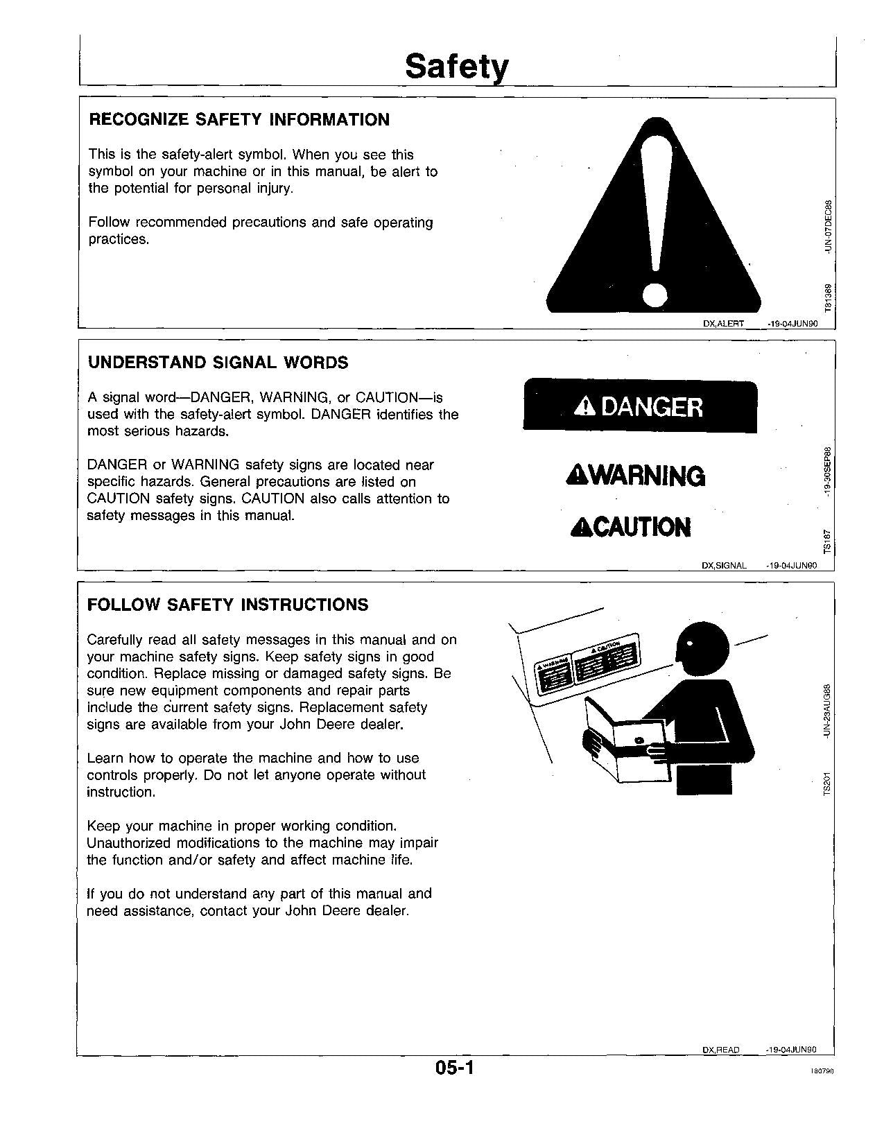 JOHN DEERE 770B 770BH 772B 772BH MOTOR GRADER OPERATORS MANUAL #2