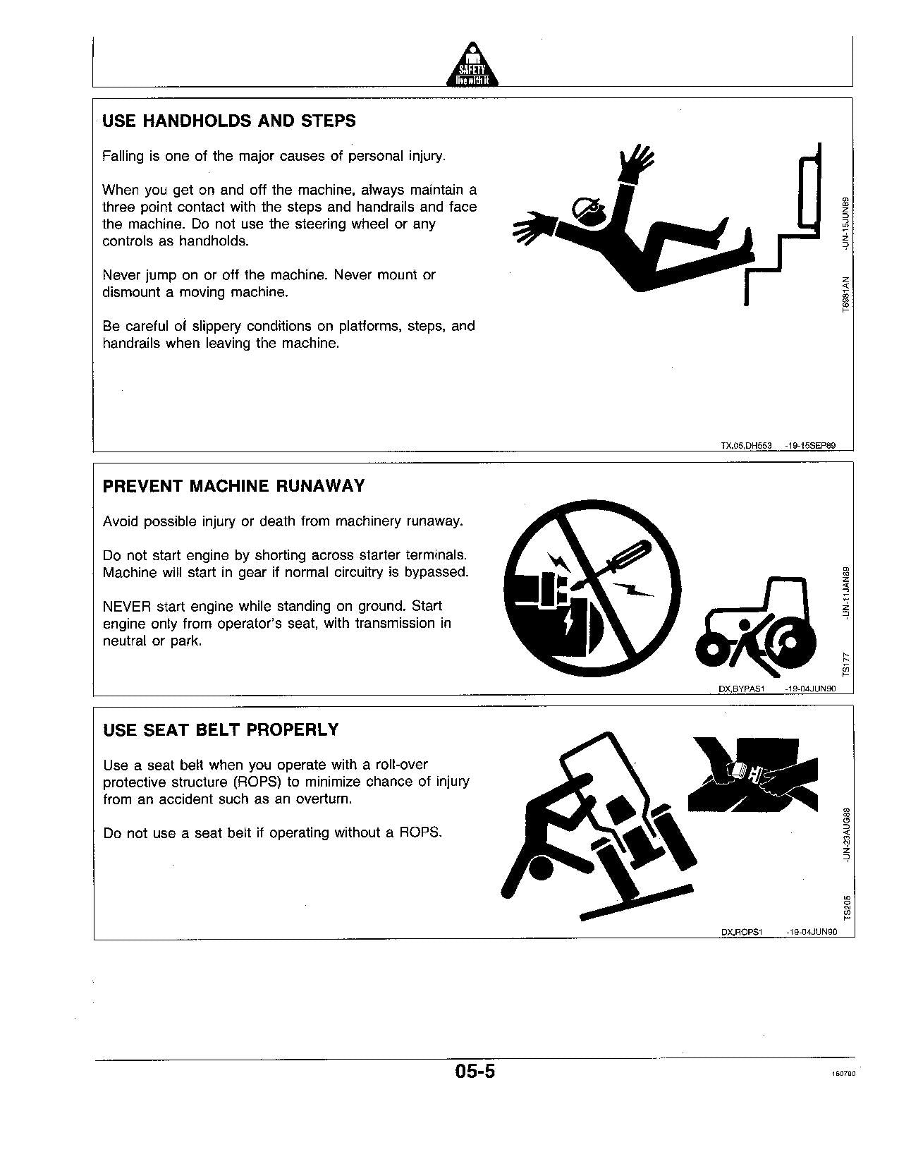 JOHN DEERE 670B 672B MOTOR GRADER OPERATORS MANUAL #2