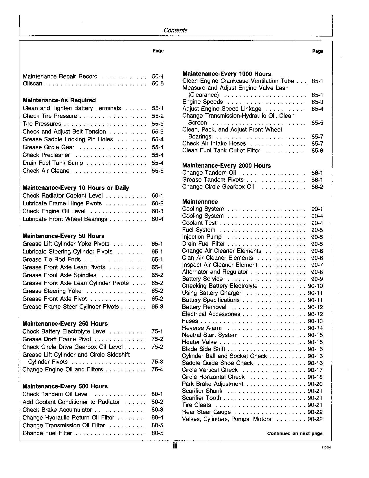 JOHN DEERE 570B MOTOR GRADER OPERATORS MANUAL #1