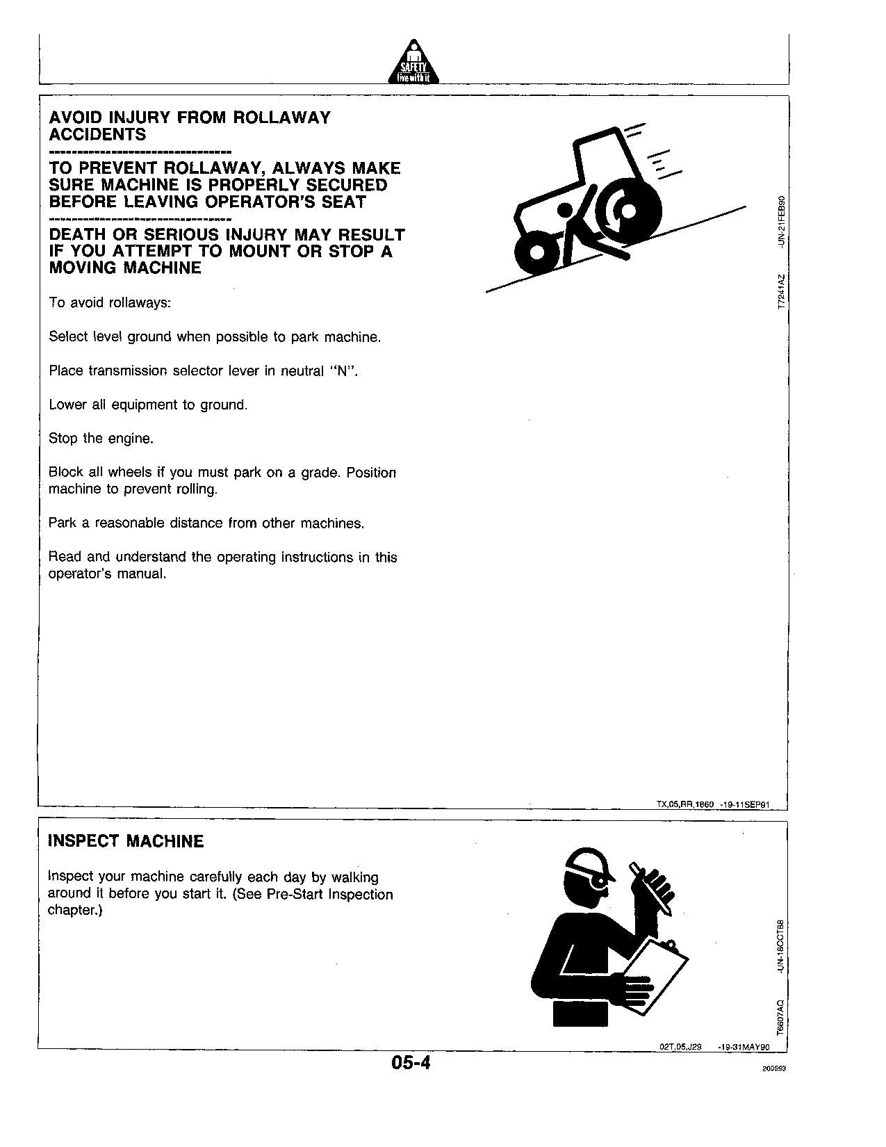 MANUEL D'UTILISATION DE LA NIVELEUSE AUTOMOBILE JOHN DEERE 670B 672B #3