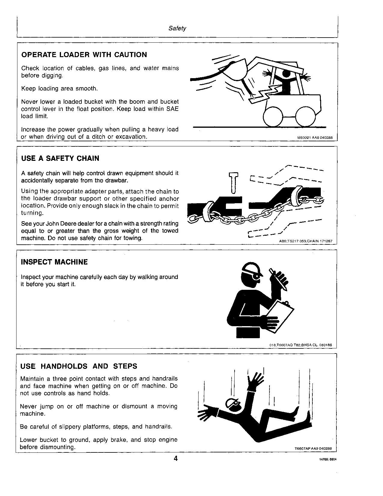 JOHN DEERE 24A 125 SKID STEER OPERATORS MANUAL