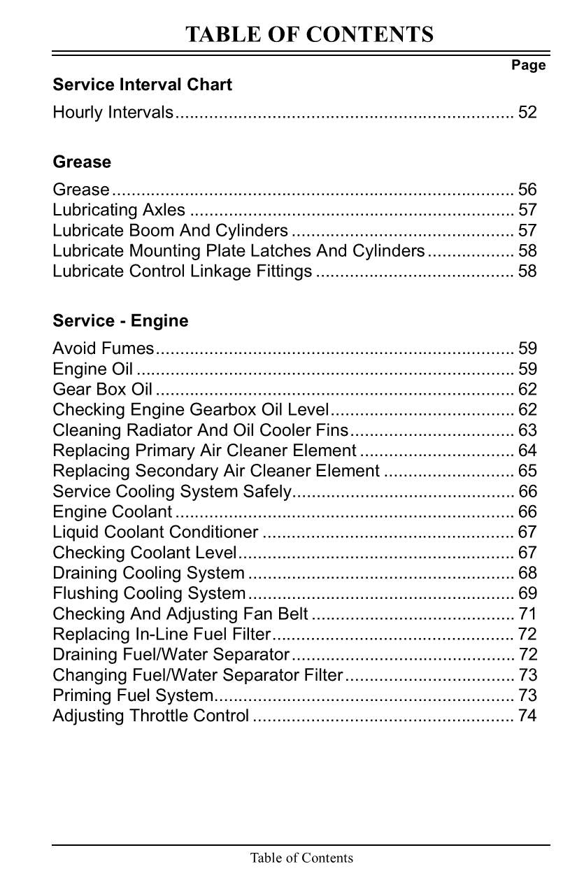 JOHN DEERE 8875 SKID STEER OPERATORS MANUAL #1